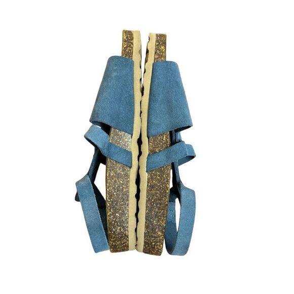 Sundance Warm Earth Sandals Blue Gladiator Size 37 = US 7 - Picture 4 of 10